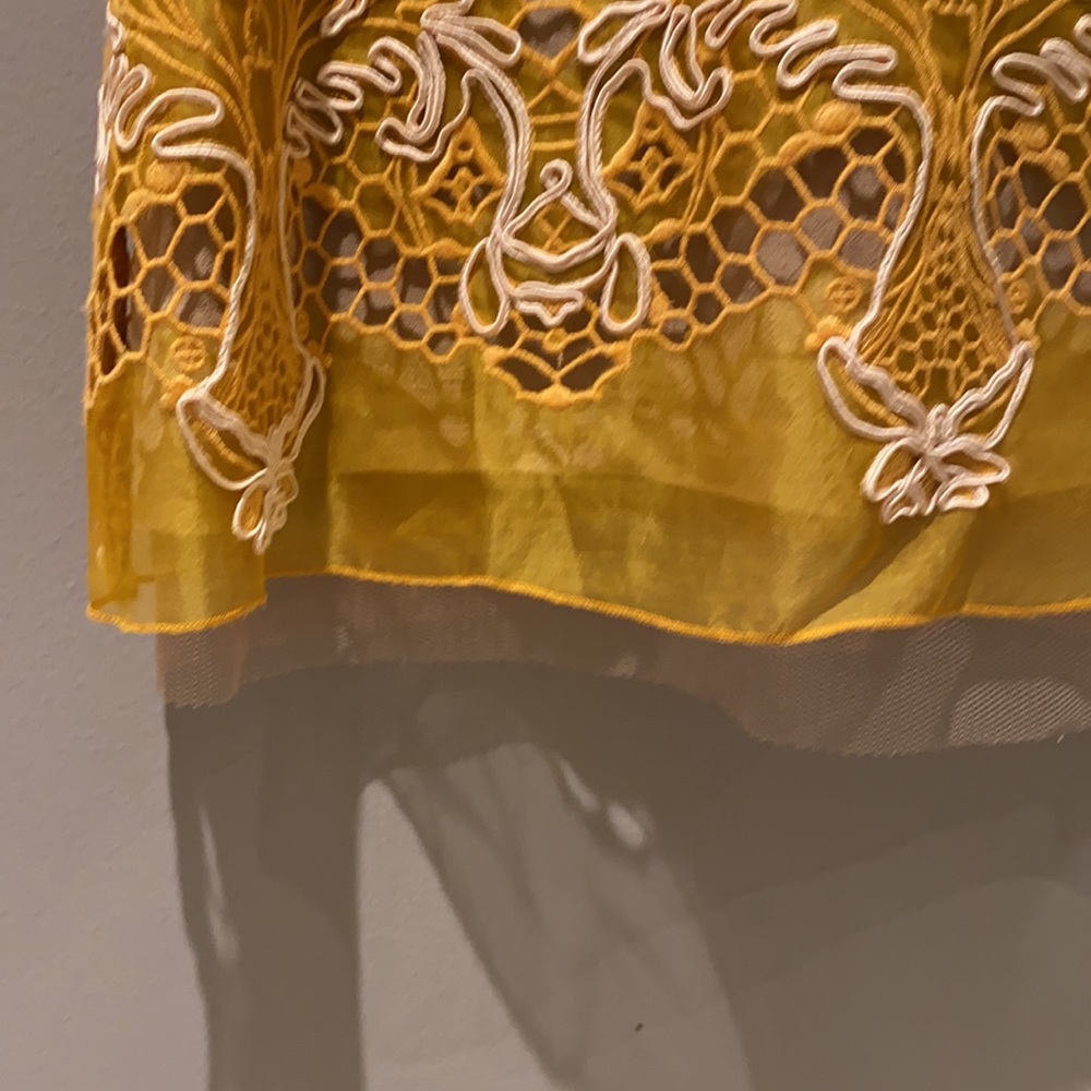 BCBG RUNWAY SILK ORGANZA DRESS - Picture 6 of 10